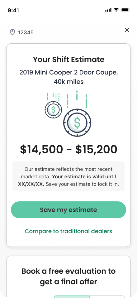 Shift-seller-estimate